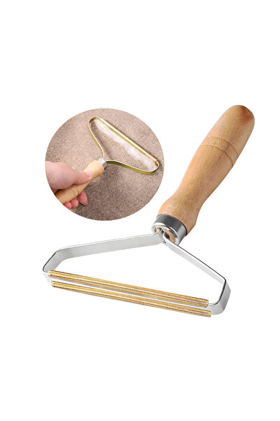 NEO NEO™ Lint Remover Brush, Roller Type, Wooden Handle, 13.5 x 17.5 cm