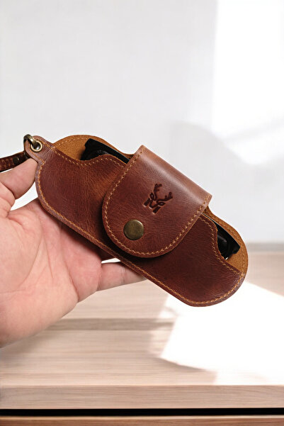 Modica Manila - Genuine Leather Eyewear Case |   Stylish and Durable Unisex Design with Hand Grip