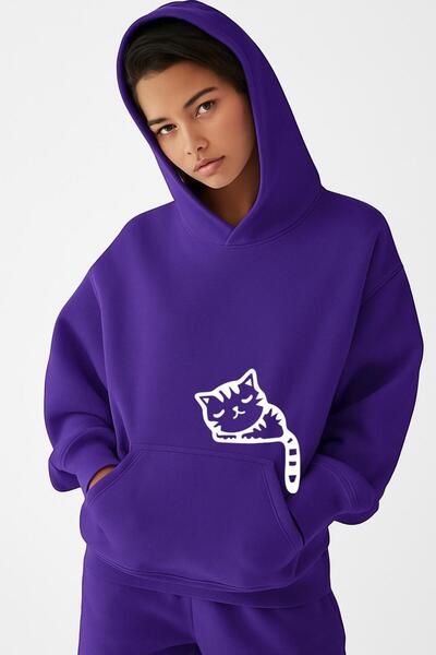 BENROMA ΦΟΥΤΕΡ ΜΕ ΚΑΠΑΚΙ ΜΕ ΣΤΑΙΡΙΑ ΤΟΥ ΓΑΤΟΥ ΜΕ ΣΤΑΙΡΙΑ ΤΟΥ ΓΑΤΟΥ