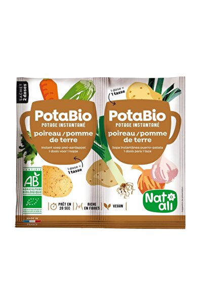 JollyMag Instantní polévka s pórkem, bramborami a zeleninou, 2x 8,5g, Nat-ali