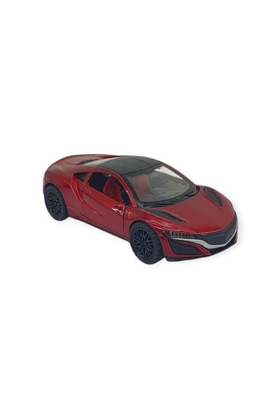 Vardem Pull Drop Car Metal - 3691C - Red
