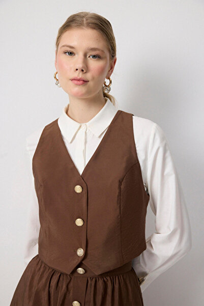 Touché Privé Vest Skirt Kupra Suit