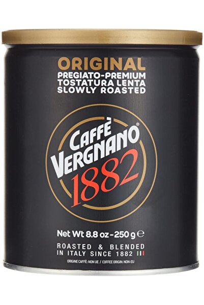 Caffe Vergnano Caffè Vergnano 1882 Original Miscela Ground Coffee Tin, 250g