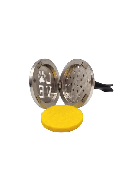 NEO NEO™ Car Diffuser Air Freshener for Passive Diffusion of Essential Oils, Animal Love model