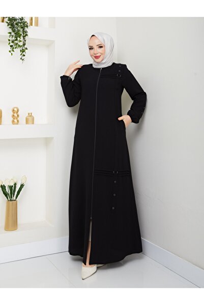 AKNER NERVÜL DETAYLI FERACE