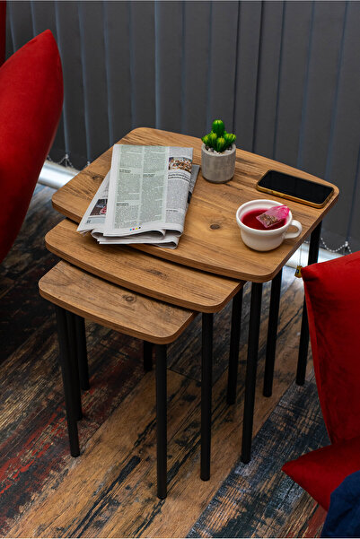 Arpelia Harmoni Zigon Sehpa 3'lü