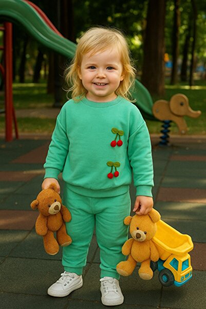 Yalçınoğlu Kids أسلوب ميني، راحة قصوى: سلسلة الكرز I، حلاوة مضمونة للأعمار من 1 إلى 4 سنوات I قطن ناعم