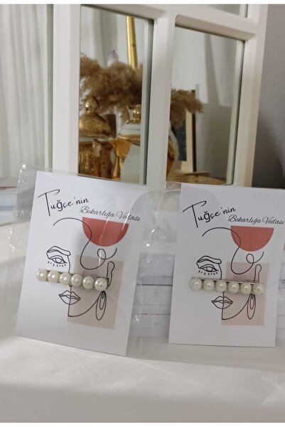 tutu hediye dükkanı 30 Adet Hediyelik İnci Toka Bride, Kına, Söz, Nişan Hediy...