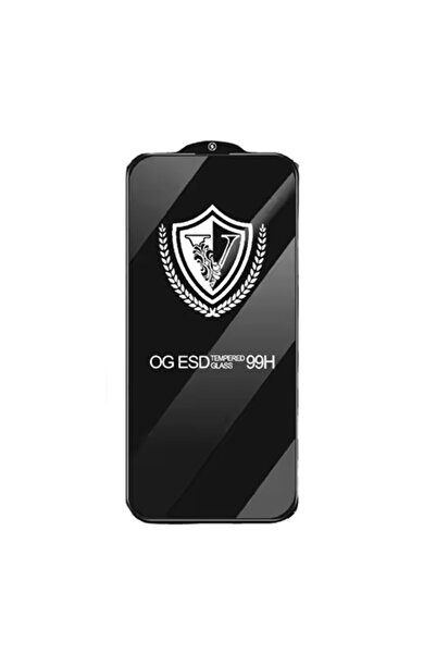 Flippy Tempered Glass Screen Protector for Apple iPhone 16, Super HD, Anti-static, Black Edges, 99H,