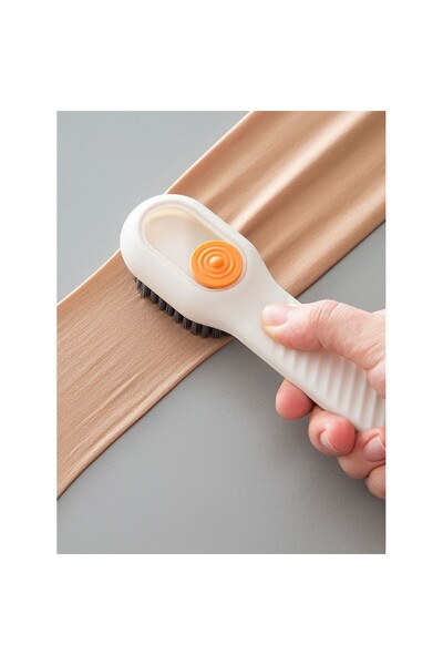 Flippy Shoe Cleaning Brush with Detergent Container Flippy, Multifunctional, Soft Bristles, 17.3×4.5×6 cm