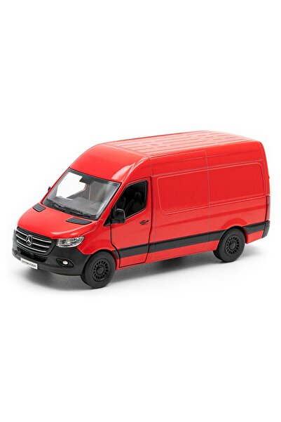 Mıncır Shop Mercedes‑Benz Sprinter 1:48 Scale Die‑Cast Model Car – Pull‑Back, Openable Doors