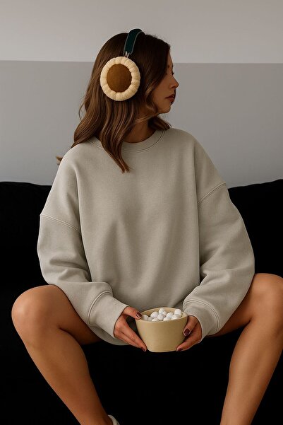 BENROMA 3 szálas fésült pamut unisex pulóver