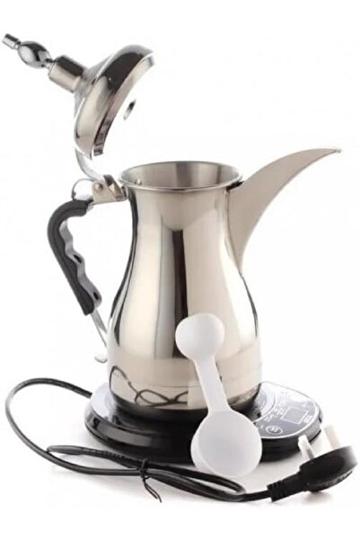 Gulf Dalla Dallah Al Khaleej GA-C91839 Electric Arabic Coffee Maker, 1 Liter - Silver