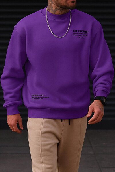 BENROMA السعادة؟ سترة رياضية مطبوعة للجنسين