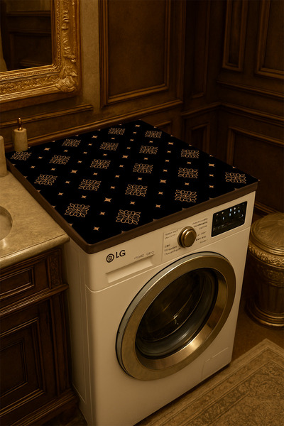 Getcarpet Washing Machine Dryer Cover Protection Pad Machine Mat Non-Slip Was...