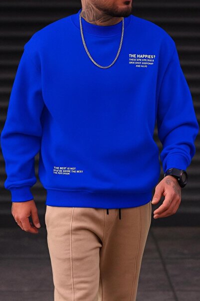 E-ROMA 3 fire de bumbac pieptănat, sunt acestea fericirile? SWEATSHIRT UNISEX...