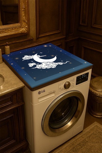 Getcarpet Washing Machine Dryer Cover Protection Pad Machine Mat Non-Slip Was...