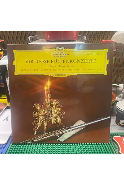 Kupon Mozart, Blavet, Leclair - Virtuoso Flute Concerts Plak İsviçre Baskı