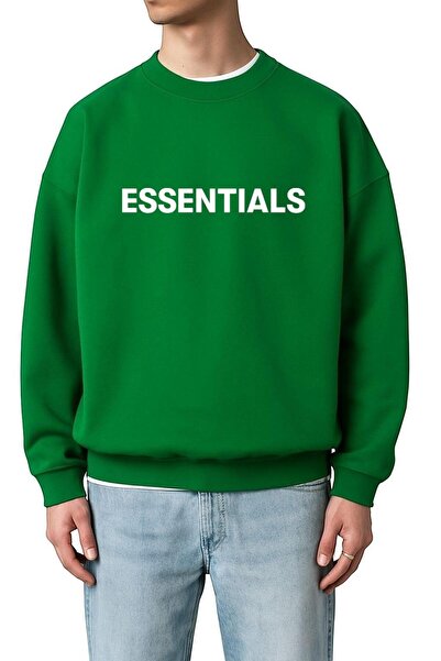 DM DOLCE MORE Hanorac unisex cu imprimeu ESSENTIALS din bumbac pieptănat cu 3...