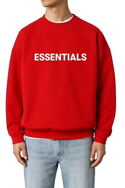 DM DOLCE MORE Hanorac unisex cu imprimeu ESSENTIALS din bumbac pieptănat cu 3...