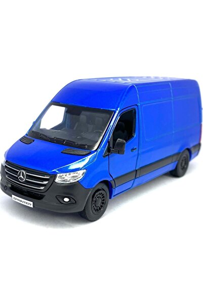 Mıncır Shop Mercedes‑Benz Sprinter 1:48 Scale Die‑Cast Model Car – Pull‑Back, Openable Doors