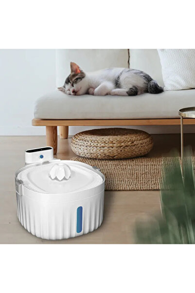 LittleDomi Dispenser Apa Automat, LittleDomi, Tip Adapator Fantana pentru Pisici si Caini, Purificare