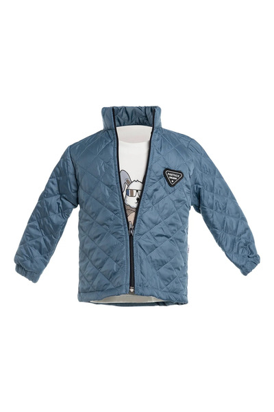 Mamboo Set casual pentru băieți, format din jachetă și pantaloni de trening