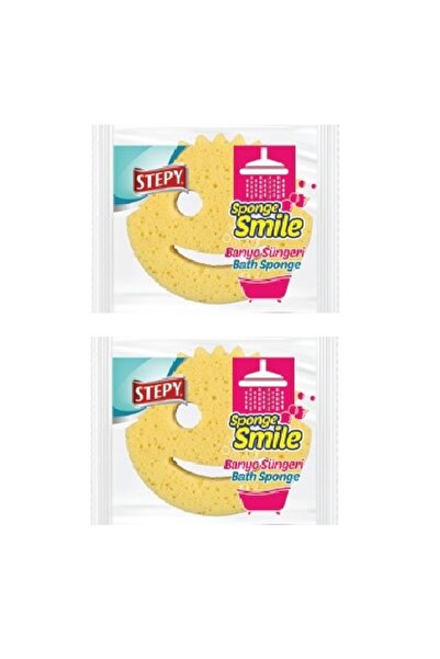 STEPY Smile Bath Sponge X 2 Pack