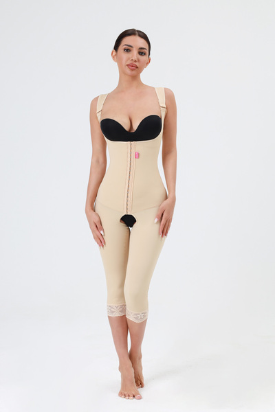 LİPOTEKS Underbreast, Underknee, Breast Covering Bbl Corset