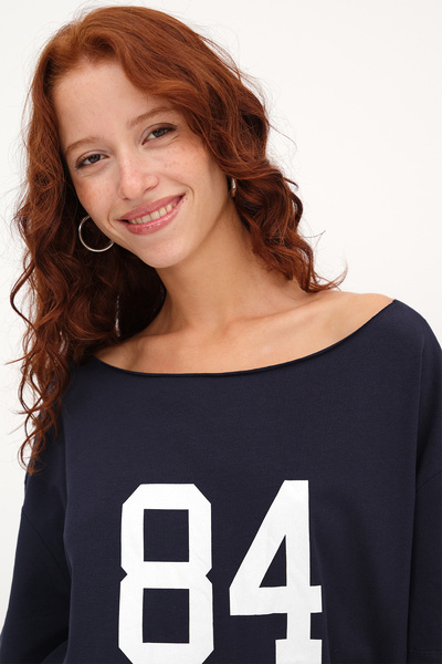 Addax 84 Τυπωμένο μπλουζάκι P1832