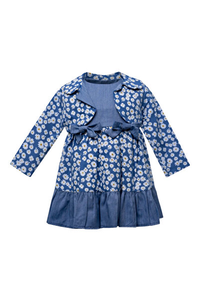 Mamboo Baby Girl's Flower Dress - 24 months