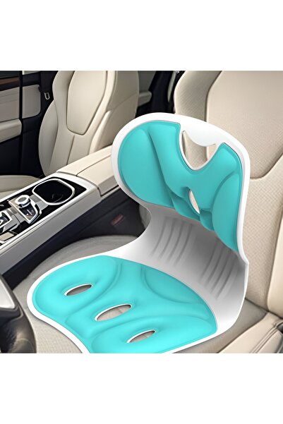 Flippy Chair Support, Flippy, Portable, Ergonomic, Pain Relief, Breathable, 32x29x28 cm, Size S, Green