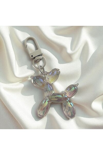 Fivy Balon Köpek Figürlü Anahtarlık, Charm