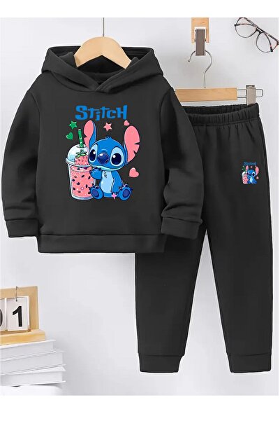 makiteks Kışlık Kız Erkek Çocuk Eşofman Takımı 5 6 7 8 9 10 11 12 yaş Lilo