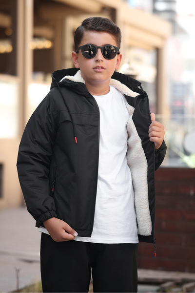 BOYS MANS Момчешко яке Зимно детско палто Премиум палто