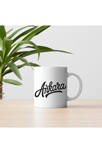 gifttime Ankara Written Design Mug – City Themed Gift