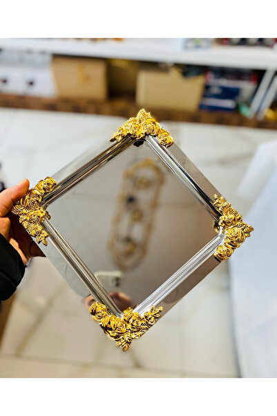 EVRA 6 Adet 4 Güllü Gold Sunum Tepsisi