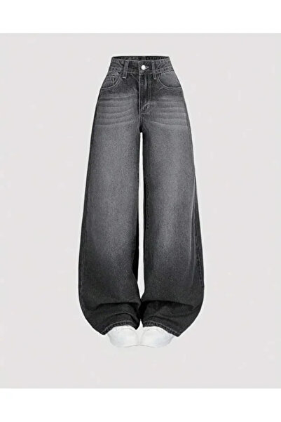 JK Stores Baggy Salaş Pocket Bol Paça Retro Görünümlü Jean
