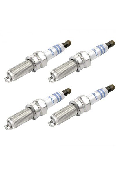 Bosch Set 4 bujii pentru Hyundai i10, Kia Picanto, Rio, Suzuki Ertiga