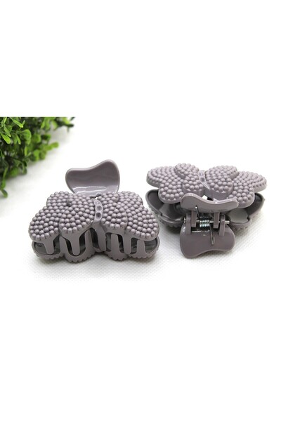 Tezcan Aksesuar Cataramă cu model fluture colorat de 6 cm (pachet de 2)