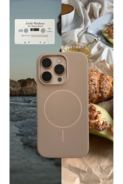 OEM Case for Iphone 14 PRO MAX with MagSafe - Silicone, velvety interior, Minimalist design