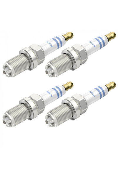 Bosch Set 4 bujii pentru Audi A4 B6/B7, A5, A6 C6, A8 D2/D3, BMW Seria 1, VW ...