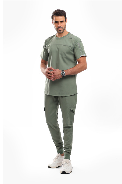 ivory uniform Sporty Scrub Unisex