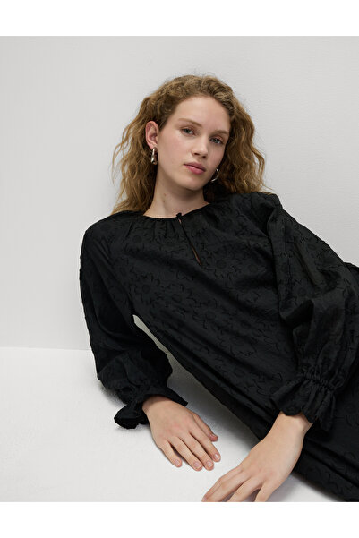 Marks & Spencer Mini Uzun Kollu Elbise