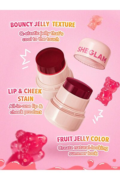 SHEGLAM JELLY HYDRATING LIP AND BLUSH TINT HOWDY