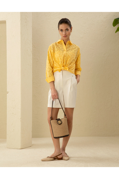 Pierre Cardin Μπεζ Τσάντα ώμου 50297659-VR011