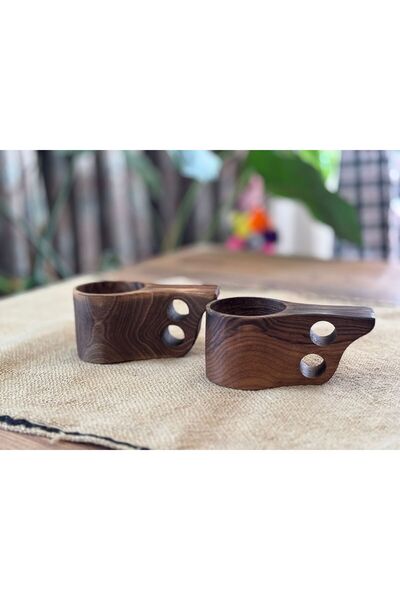 doğalahşappark Ceviz Kuksa Bardağı