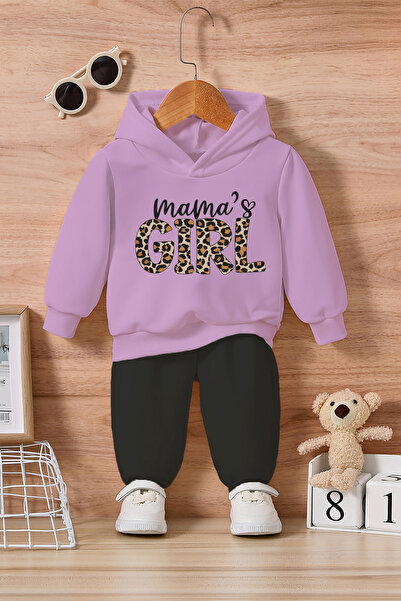 ADABEBEK Mama's Girl Printed Bottom Top Baby Set 24257