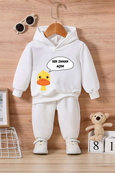 ADABEBEK Always Open Printed Bottom and Top Baby Set 24237