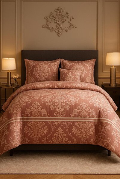 SAPPHIRE King Size Bedsheet in Elegant Pink with 2 Pillow Cases–Premium Crystal Cotton Fabric,Soft & Durable,